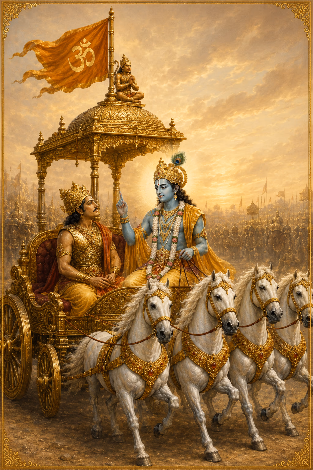 गीता का आरम्भ — अशोच्यान् अन्वशोचस्त्वम्