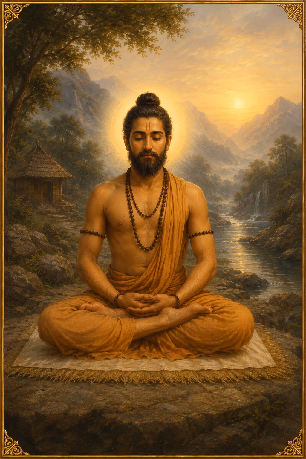 ध्यानयोग — समं कायशिरोग्रीवम्