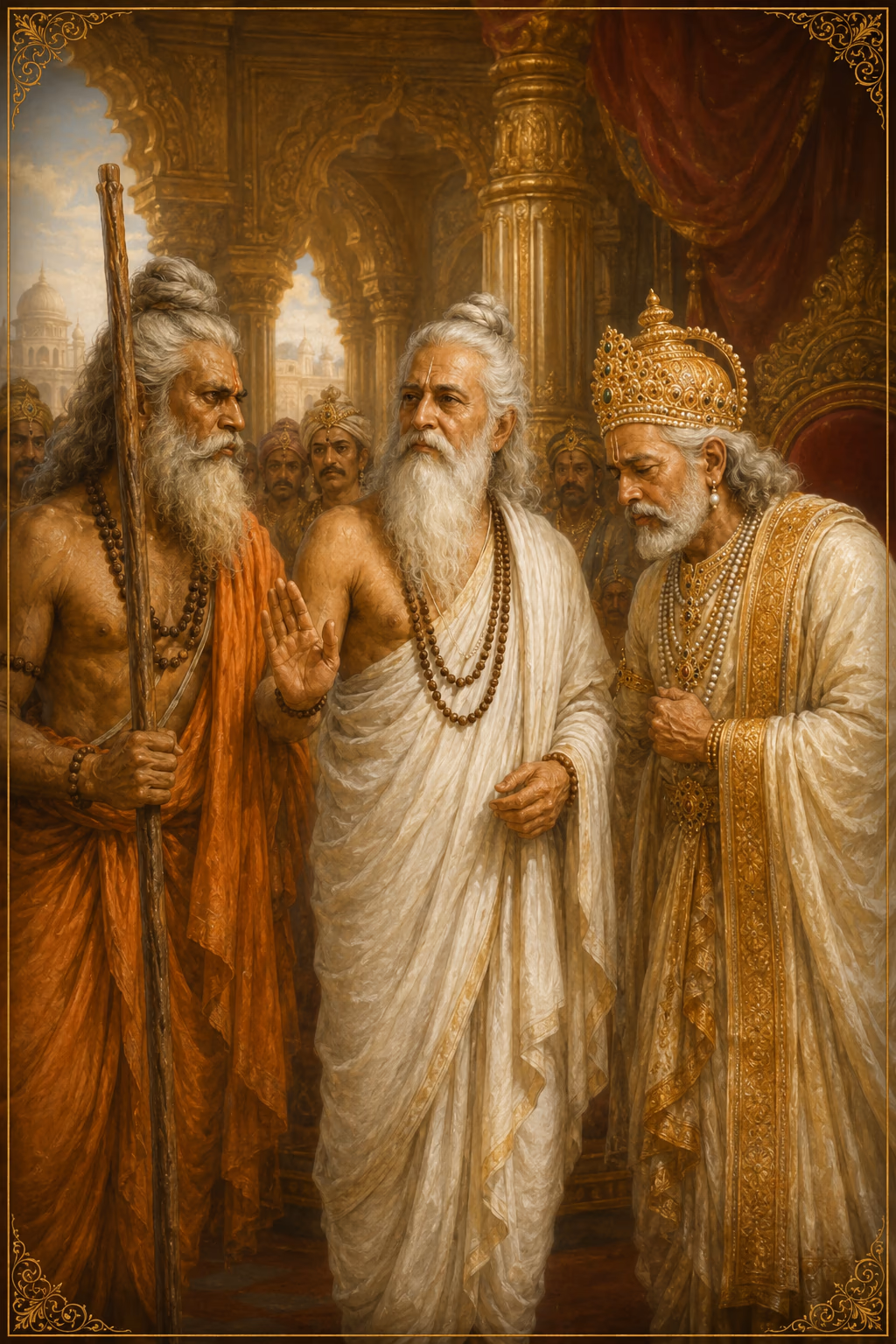 वसिष्ठ का समाधान