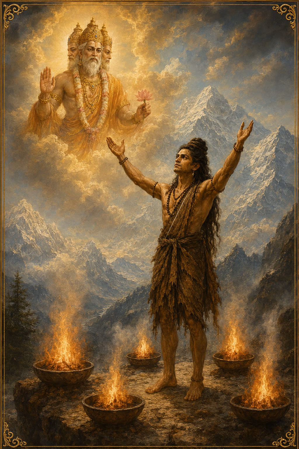 भगीरथ-तपस्या