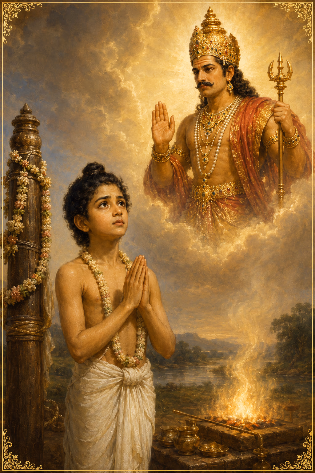 शुनःशेप की रक्षा